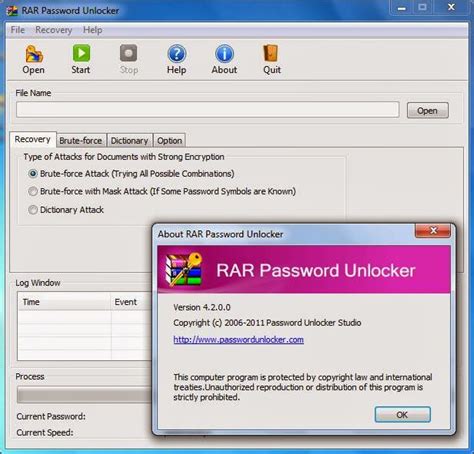 RAR Password Cracker Expert